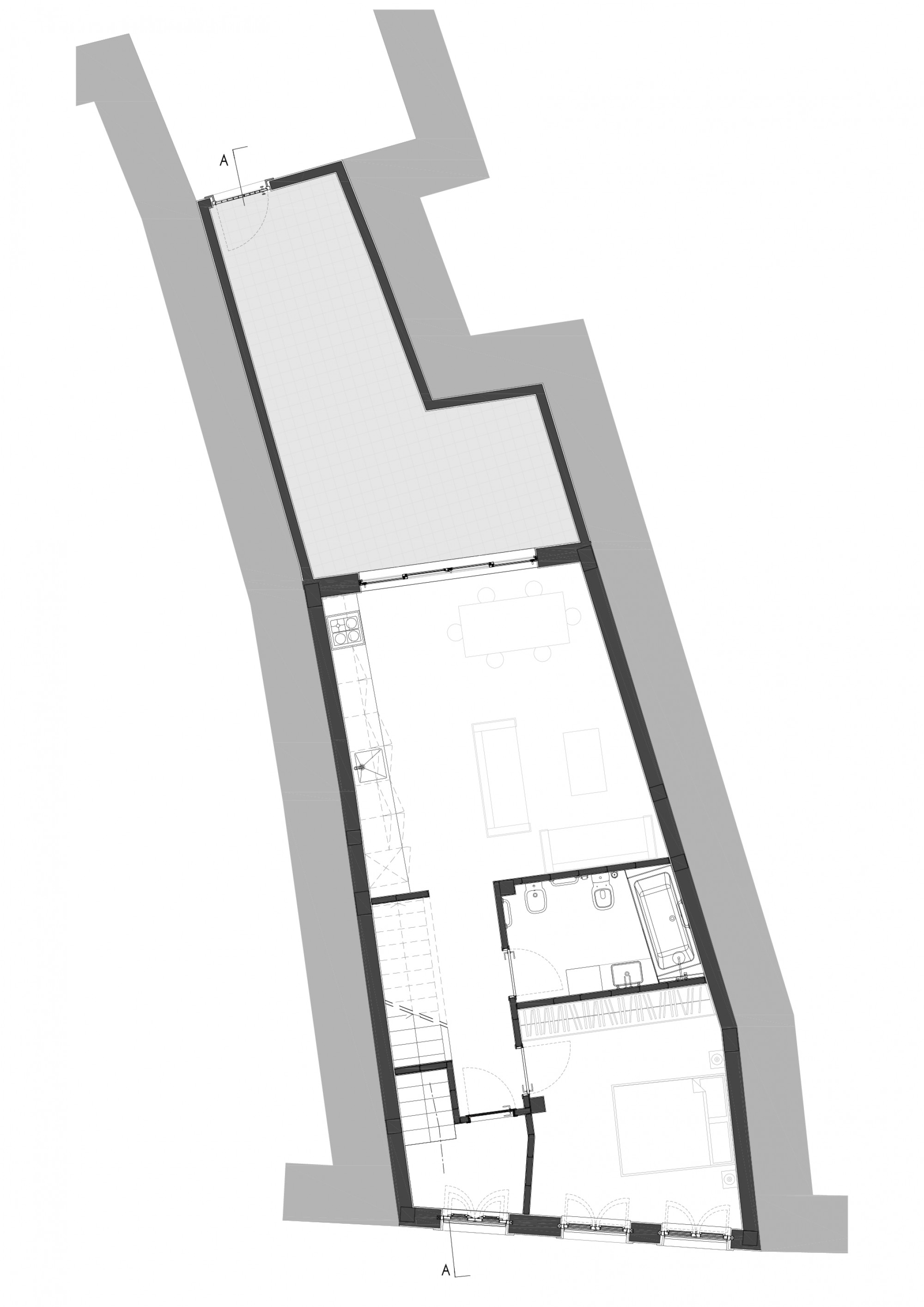 Planta Piso 1 / Level 1 Blueprint