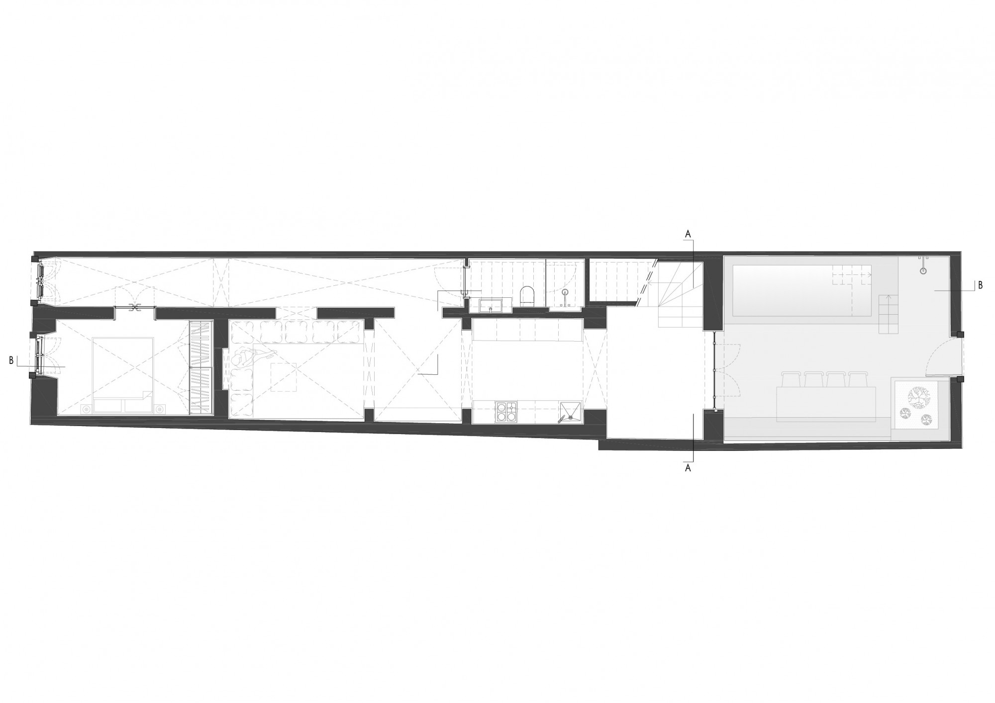 Planta Piso 1 / Level 1 Blueprint